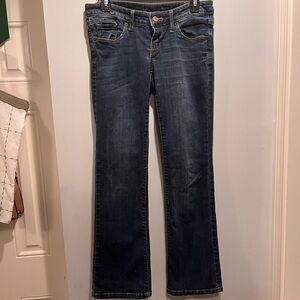 Low rise bootcut mossimo jeans